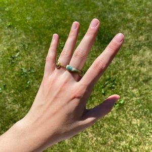 🌿vintage stone ring